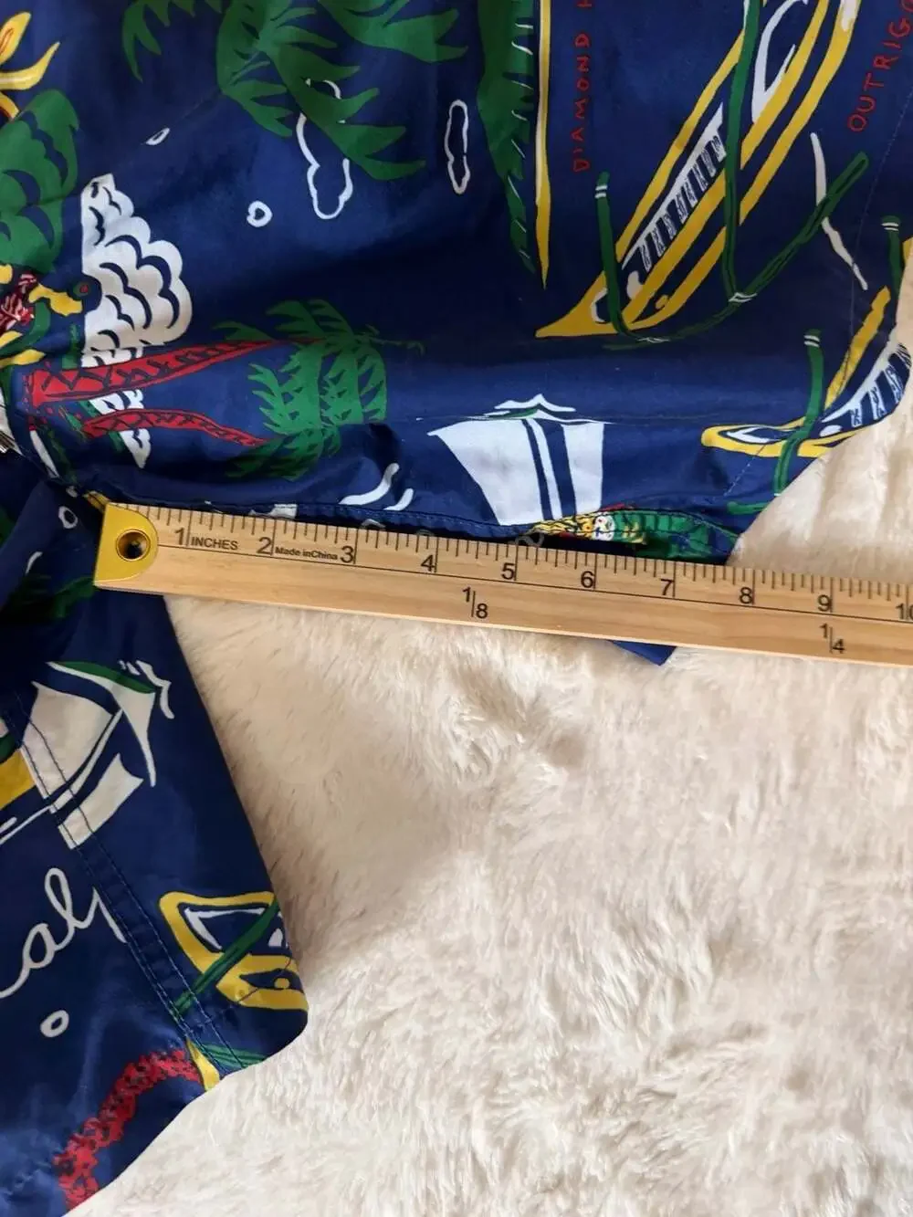 Polo Ralph Lauren Hawaiian Map Aloha Swim Trunks XL